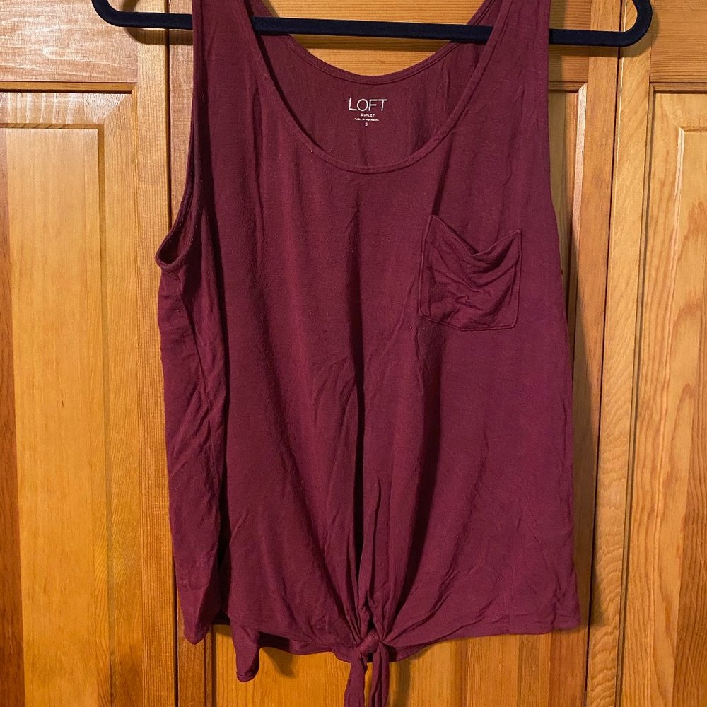 LOFT Tie Front Tank